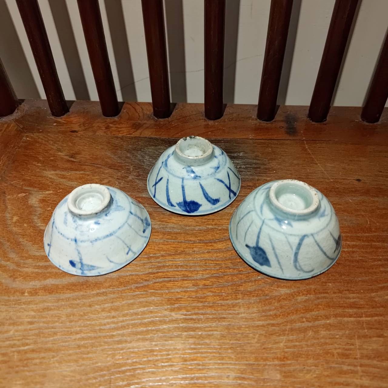 Late Qing-era minyao teacups – Circa 1890s-1900 / 晚清民窯茶杯 - 約1890年代至1900年